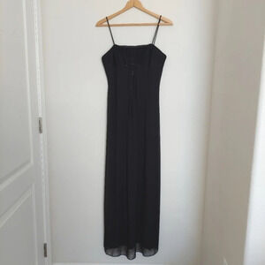 Alex Evenings Vintage Black Formal Classy Maxi Dress Size 6